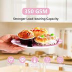 168Pcs Pink Mouse 3rd Birthday Decorations, Serves 24 | Wild Three Birthday - Image 3
