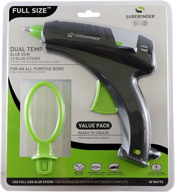 Surebonder DT-270FKIT Full Size Dual Temperature Glue Gun by Surebonder