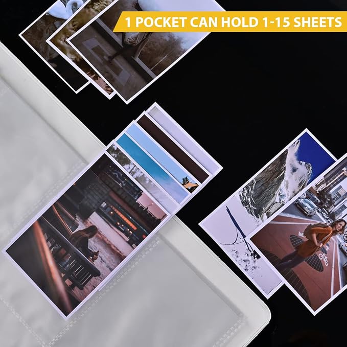 9 Pocket Page Protector, Holds 1800 Cards, Trading Card Sleeve, Baseball Card - Image 4