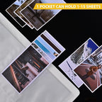 9 Pocket Page Protector, Holds 1800 Cards, Trading Card Sleeve, Baseball Card - Image 4