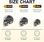 City Skull Puzzles Adults Gifts Wooden 175 Pieces 11.4 * 10.5in - Image 4