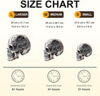 City Skull Puzzles Adults Gifts Wooden 100 Pieces 8.5 * 7.8in - Image 4