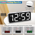Peakeep Small Digital Alarm Clock Plug in - Image 5