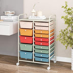 BECOMFORT 15-Drawer Rolling Cart - Image 2