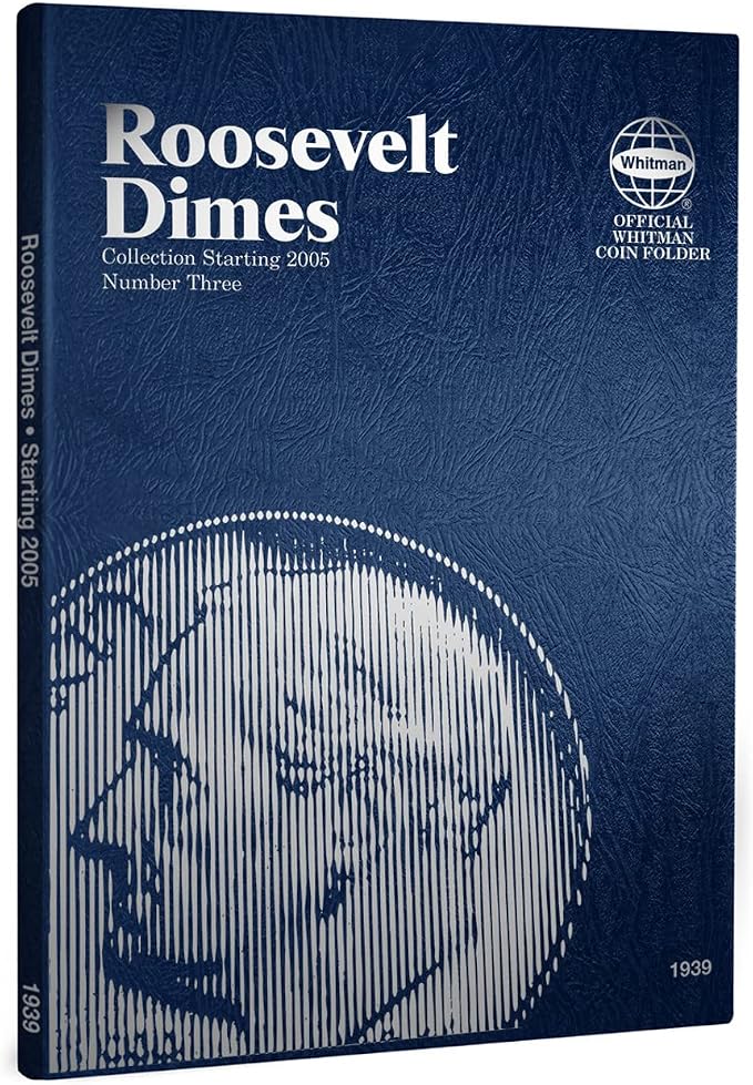 Whitman US Roosevelt Dime Folder Set 1946 to Present Day #’s 9029 9034 9039 - Image 2