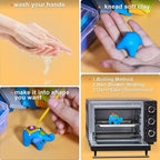 Ixiaoyoo 60 Colors Polymer Clay, Oven Bake DIY Modeling Clay - Image 9