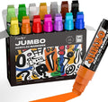 JusArt 14 Colors Jumbo Markers for Quick Bold Poster Banner Sign Lettering and by JusArt%7CCreativeArtSupplies