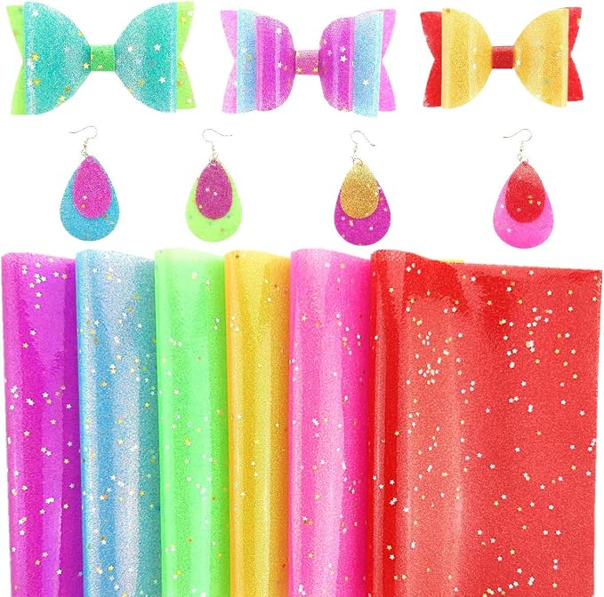 AOUXSEEM Jelly Transparent Leather Vinyl Sheets, Candy Solid Colors Waterproof - Image 4