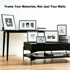 RPJC 5x7 Picture Frames Made of Solid Wood High Definition Glass - Image 3