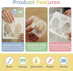 Easter Stencils for Painting, Drawing Templates for Wood Cards Canvas Glass - Image 7