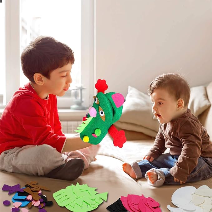 WATINC 12Pcs Hand Puppet Making Kit - Image 4
