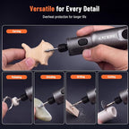 Katerk 3.7V Mini Cordless Rotary Tool Kit, 5-Speed Mini Craft Tool | 70 Pcs - Image 6
