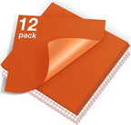 HTVRONT Glossy Orange Permanent Vinyl 12 Pack 12x12 Compatible by HTVRONT