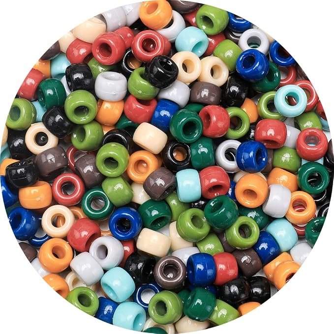 Iooleem Pony Beads, Beads for Jewelry Making, Beading Supplies, Arts & Crafts by IOOLEEM