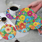 ijbnhd 8 Pcs Diamond Art Coasters - Image 5