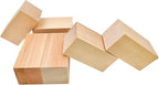 6Pcs Unfinished Basswood Blocks-2x2x4 Inch Rectangular Linden Wood Blocks - Image 5