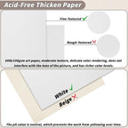 6 Pcs Sketchbook Bulk 9 x 12 In 600 Sheets Top Spiral Bound Sketch Pad Drawing - Image 4