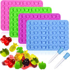 Palksky 4PCS Fruit Snack Molds Silicone, Gummy Molds Trays by Palksky