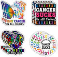 MAIANEY Cancer Awareness Stickers, Whatever Color Cancer Sucks Sticker by Maianey