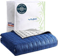YnM Exclusive Weighted Blanket, Cooling & Cozy Velvet Dual-Sided, Smallest by YNM