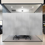 STATINT Reeded Glass Window Privacy Film 3D Decorative Frosted Non Adhesive UV - Image 9