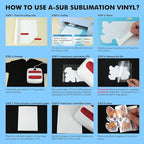 A-SUB Sublimation HTV for Dark and Light Fabric - Image 4