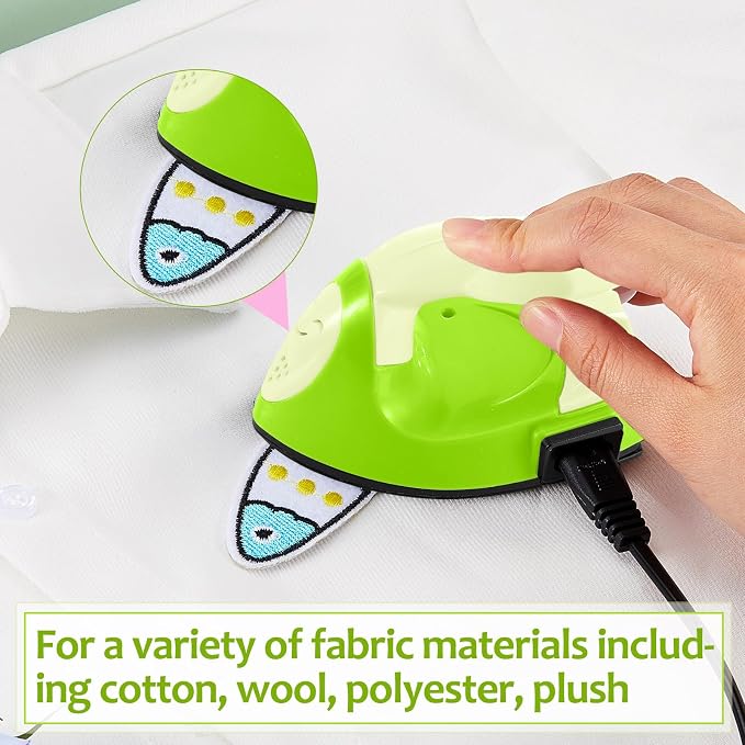 Honoson Mini Craft Iron Mini Heat Press Small Iron 3.93 x 2.36 x 2.76 in - Image 7