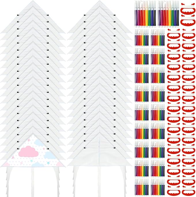 Syhood 120 Pieces DIY Blank Kite by Syhood