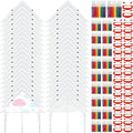 Syhood 120 Pieces DIY Blank Kite by Syhood