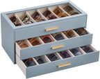 Lolalet Sunglasses Storage Box for Women, Eyewear Eye Glass Organizer by Lolalet