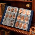 108 Pockets Pressed Penny Collecting Album Book, Portable Smashed Pressed Penny - Image 2
