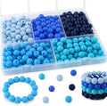 300Pcs Silicone Beads 9mm Mix Color, Bulk Silicone Beads 9mm by Kovict