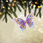 WaaHome Purple Butterfly Christmas Ornaments 2026 - Image 5
