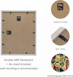 ArtbyHannah Gallery Wall Frame Set, 8 Pack Picture Frames Collage Wall Decor - Image 6