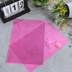 Pink Acrylic Sheets 8 * 12 inch 1/8" Thick Red Transparent Cast Acrylic - Image 4