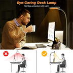 Airlonv LED Desk Lamp for Office Home, Eye-Caring Desk Light - Image 6