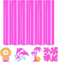 Tintnut Light Purple Neon Heat Transfer Vinyl, easy cut & weed, stretch washable by Tintnut