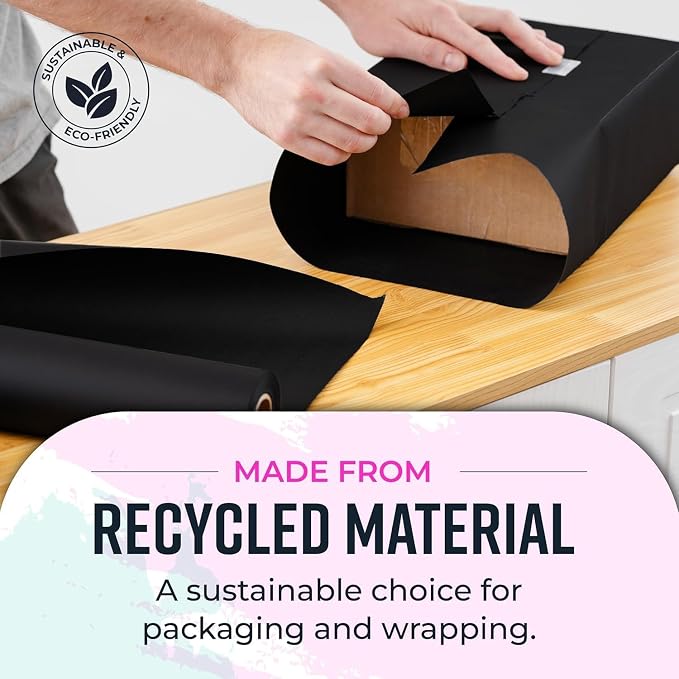 Bryco Goods Black Kraft Paper Roll - Image 4
