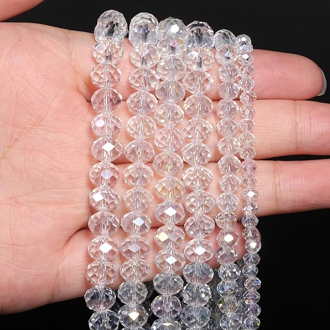1000pcs 4mm Crystal Glass Beads - Image 3