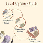Crochet Kit for Beginners, 3 Easy Projects, Absolute Beginner Starter Kit | - Image 5