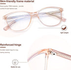 Madison Avenue Blue Light Blocking Glasses Anti Eyestrain UV Glare Blue Light - Image 3