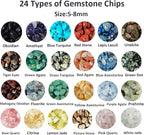 Gemstone Beads Natural Irregular Shaped Stone Chips Crystal Energy Healing Power - Image 2