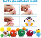 1700pcs Googly Wiggle Eyes Self Adhesive, - Image 3