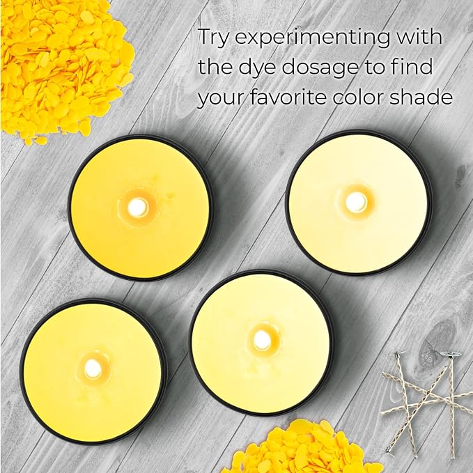 Bright Yellow Candle Dye 2oz for Soy Candle Making – Highly Concentrated Candle - Image 6