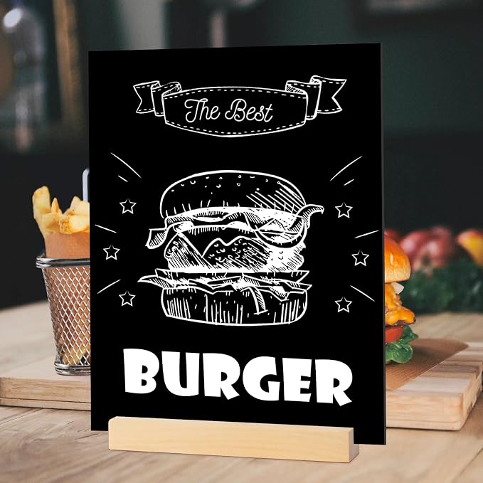 8x10 Inch Black Acrylic Sign - Image 6
