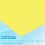 PATIKIL 30 Pack EVA Foam Sheets, Lime Yellow - Image 4