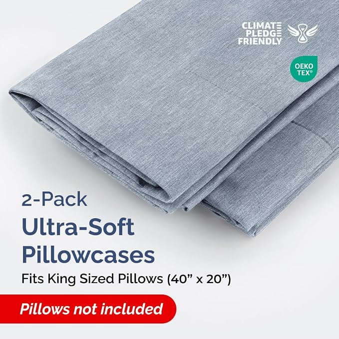 King Pillow Cases Set of 2 - Image 2