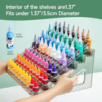Acrylic Paint Organizer, Painting Bottle Holder, Acrylic Paint Storage Organizer - Image 2