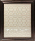 Lawrence Frames 535580 Bronze 8x10 Classic Detailed Oil Rubbed Picture Frame by LawrenceFrames