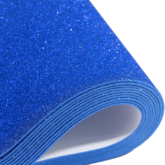 10 Sheets Glitter Paper Sheet for Crafts, A4 Cardstock Self-adhesive Paper for by Mluchee